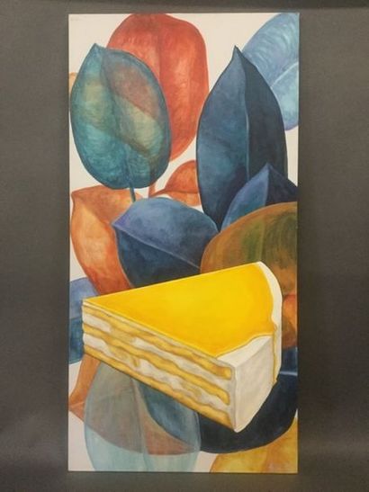 Lemon syrup / Sirop de citron, 120 x 60 cm,...