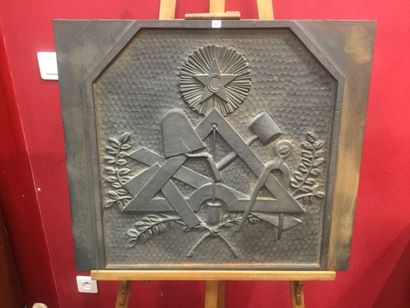 Taque de cheminée, 70 x 80cm
