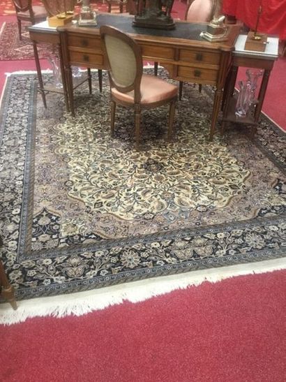 (1) - Tapis GHOUM 318 x 250 (bleu)