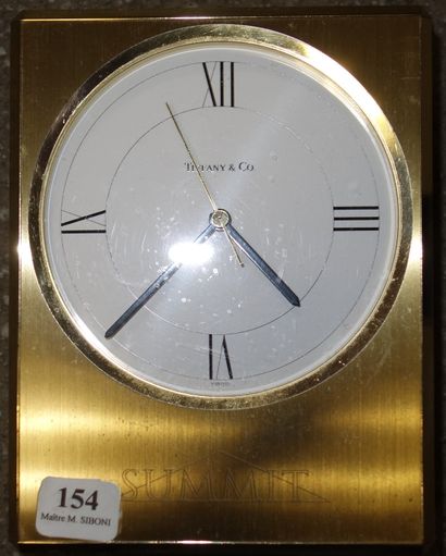 154- TIFFANY & Co Pendule à quartz