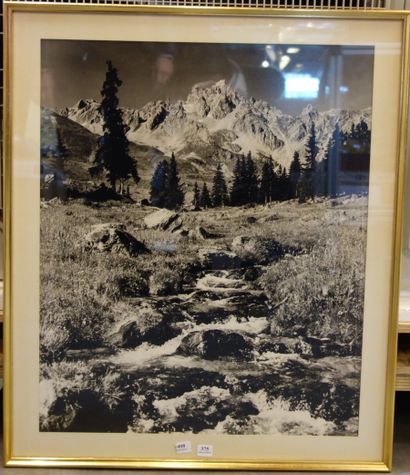 375- ''Paysage de montagne'' Photographie...