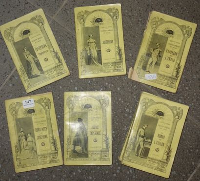147- 7 livres de la Collection Impériale...