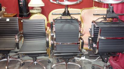 297- 6 fauteuils de bureau