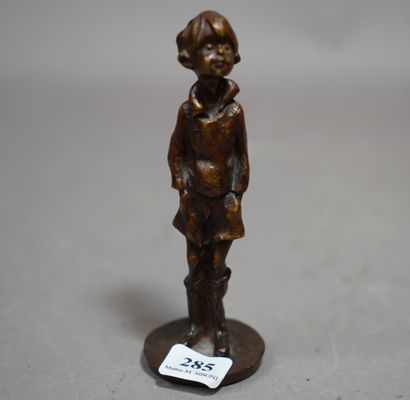 285- ''Poulbot'' Bronze H : 12 cm