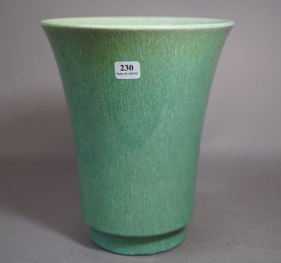 230- Paul MILLET Sèvres Vase Circa 1950 H...