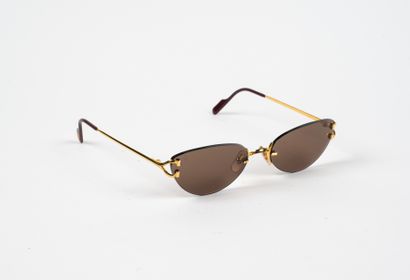 CARTIER - Paire de lunettes de soleil en...