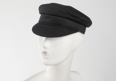 HERMES Paris made in France - Black wool...