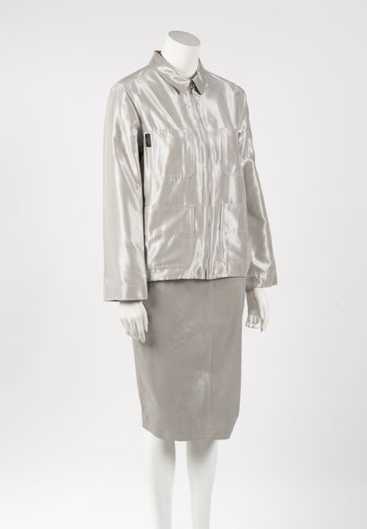 CHANEL X Karl Lagerfeld year 1999 - Silver...