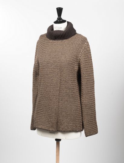 FERAUD - Loose-fitting sweater with mock...
