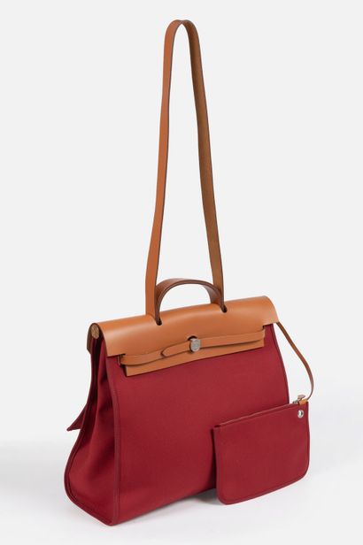 181- HERMES Paris ''Herbag week-end'' bag...