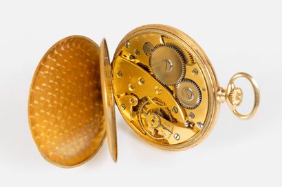 155- FIDUS Soap watch in yellow gold. Double...
