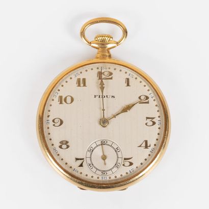 155- FIDUS Soap watch in yellow gold. Double...