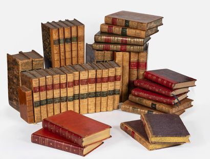 363- Lot of bound books including Bossuet,...