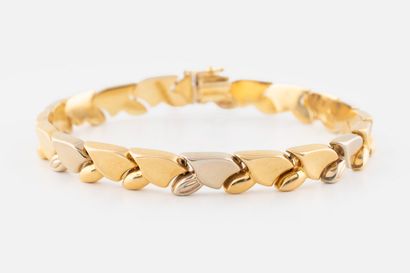 54- Yellow gold bracelet. Weight: 14.60 g....
