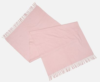 193- HERMES Long cashmere scarf with pale...