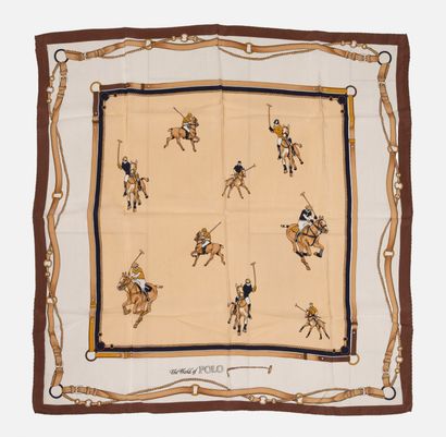 192- Jacques HEIM Lot of 3 scarves: printed...