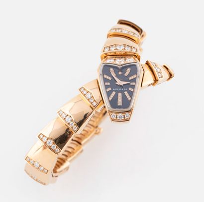 69- BULGARI Serpenti Scaglie Yellow gold...