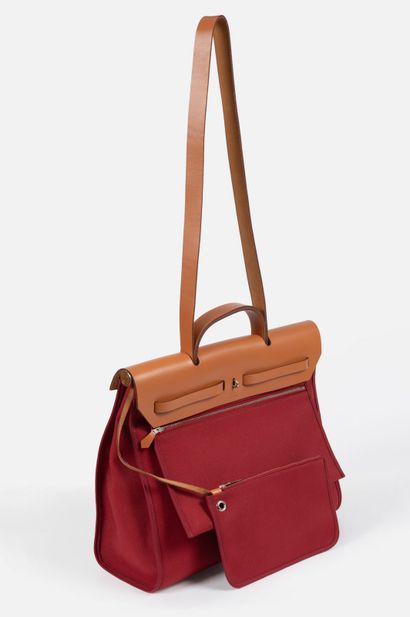 181- HERMES Paris ''Herbag week-end'' bag...