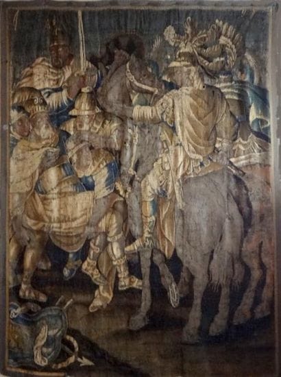 Tapisserie d'Aubusson. XVIIe