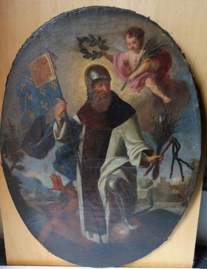Ecole Française du XVIIIème siècle
Huile...