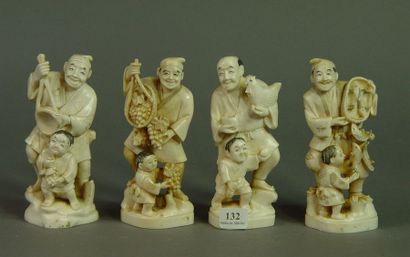 132- ''Pêcheur'', ''Fermier'', ''Marchand...