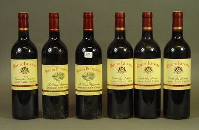 
Six bouteilles de St Emilion  

              ...