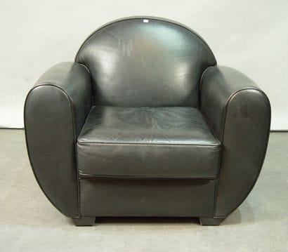 289- CHEVALIER

Fauteuil Club en cuir no...