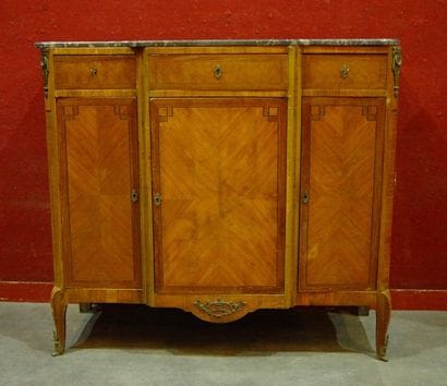 298- Buffet trois portes trois tiroirs en...