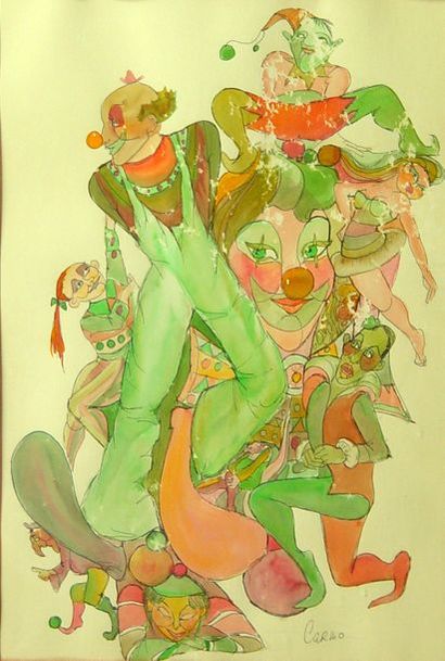 30- CARMO

''Les clowns''

Suite de trois...