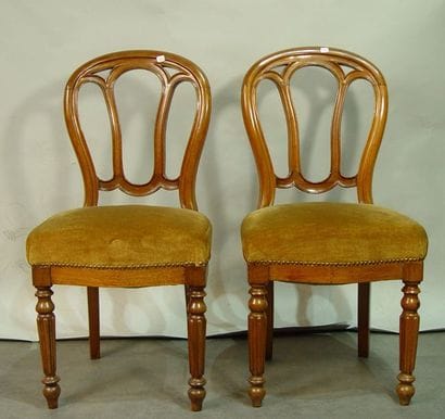 310- Paire de chaises

Epoque Louis-Phil...