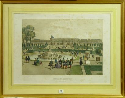 32- ''Château de Versailles''

Gravure