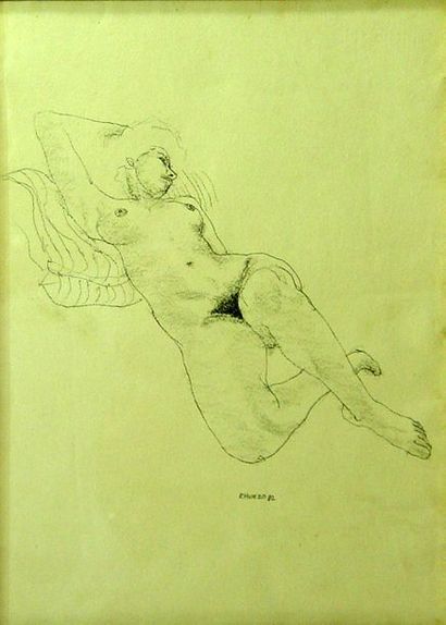 43- RHUEZO

''Nu endormi''

Dessin signé...