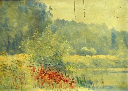 62- E. PENOT

''Paysage''

Huile sur toile

(accidents)

32...