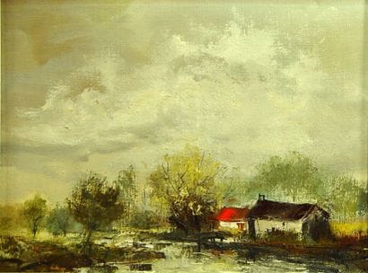 75- Ecole Française

''Paysage''

Huile sur...