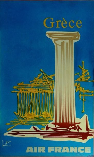84- MATHIEU
Suite de quatorze affiches sur...