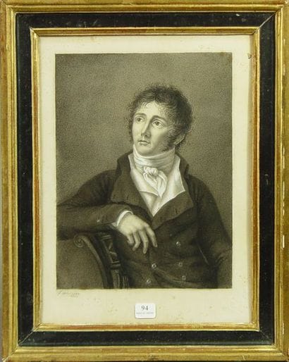 94- FLORE
''Portrait de Châteaubriand'' (?)
Dessin...