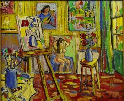105- Paco FIOL

''L'atelier''

Huile sur...