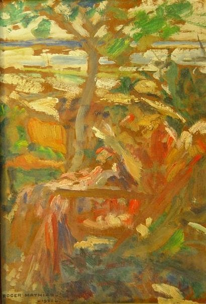 113- Roger MATHIAS

''Bassin d'Arcachon''

Huile...