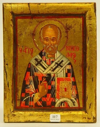 117- ''Saint Nicolas''

Icône sur bois