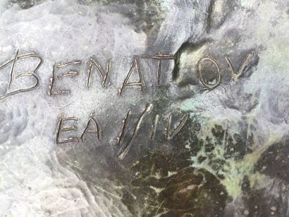 Léonardo BENATOV (1942-2018)
Femme aux bras...