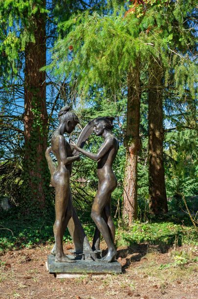 Enzo PLAZZOTTA (1921-1981)
Nymphe

Bronze...