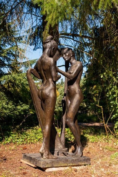 Enzo PLAZZOTTA (1921-1981)
Nymphe

Bronze...