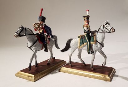 ALEXANDRE (Claude). Ier Empire. France. Chevau-Légers...