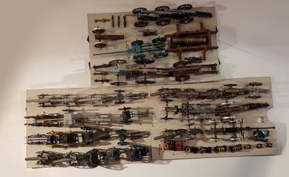 Divers fabricants. Bel ensemble d’obusiers...
