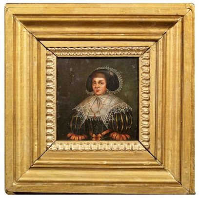 Ecole ITALIENNE, du XVIIème siècle

Portrait...