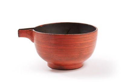 Katakuchi (pourer) in negoro lacquer, the...