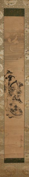 D'après Hosoda Eisho (actif 1780-1800)

Ink...
