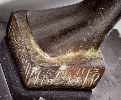 Statuette of Osiris Votive
statuette representing...