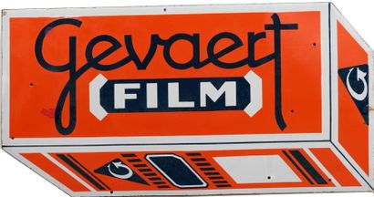 ANONYME
Gevaert Film.
Enamelled plate representing...