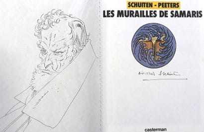 Schuiten - dédicace
Les murailles de Samaris....